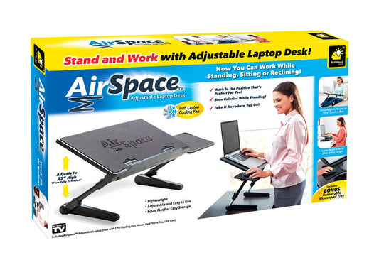 Air Space 22 in. H X 18 in. W X 10 in. L Lap Desk