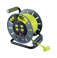 Masterplug 80 ft. L Plastic Cord Reel