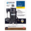 Burcam 3/4 HP 1875 gph Cast Iron Vertical Float Switch Grinding Pump