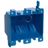 BOX DBL GNG PVC OW 25CU"