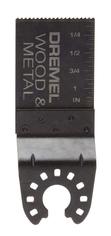 Dremel  Multi-Max  1.3   x 1-1/8 in. L Carbon Steel  Wood and Metal Flush Cut Blade  1 pk