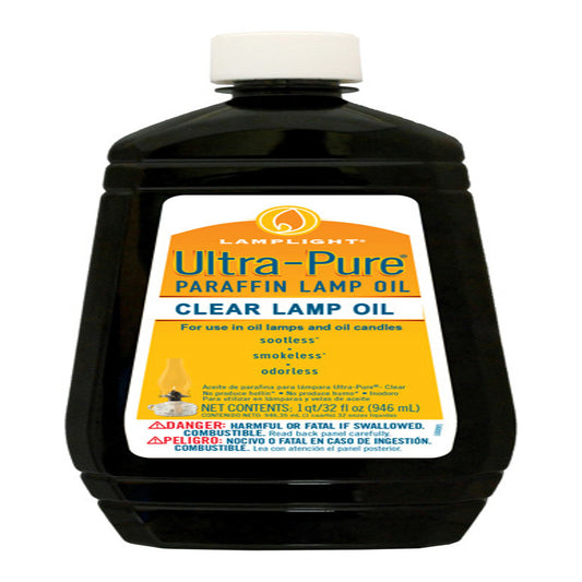 Lamplight Farms Ultra Pure Clean Burn Lamp Oil Clear 32 oz. (Pack of 12)