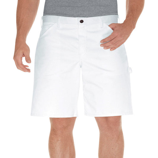 Dickies Men's Painter's Shorts 34 in  White