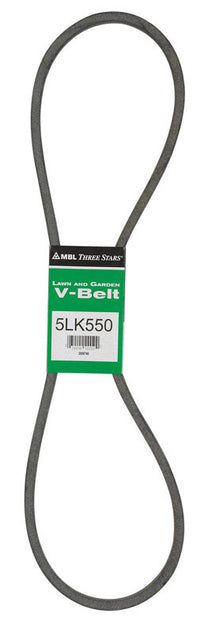 Mitsuboshi Super KB 5LK550 V-Belt 0.63 in. W X 55 in. L For Riding Mowers