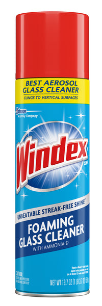 Limpiador de vidrios en espuma Windex Power 70875 de 19,7 oz