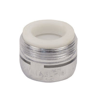 BrassCraft Chrome 13/16 in. x 13/16 in. - 27 Male  Slotted Aerator Adapter