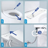 TOTO® WASHLET® C2 Electronic Bidet Toilet Seat with PREMIST and EWATER+ Wand Cleaning, Elongated, Cotton White - SW3074#01