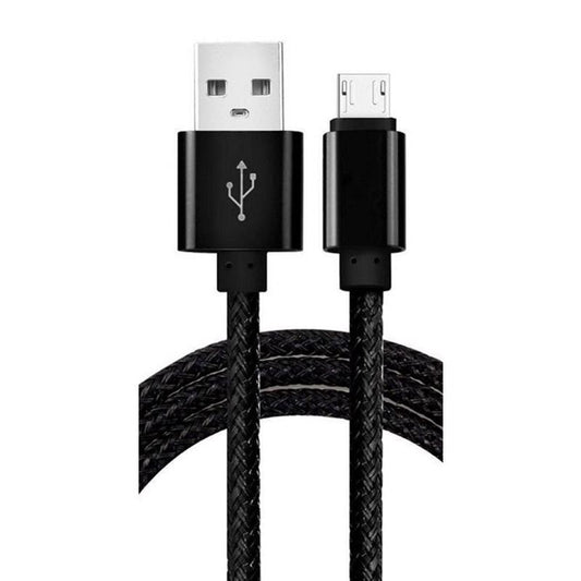 Fuse Micro to USB Charge and Sync Cable 6 ft. Black