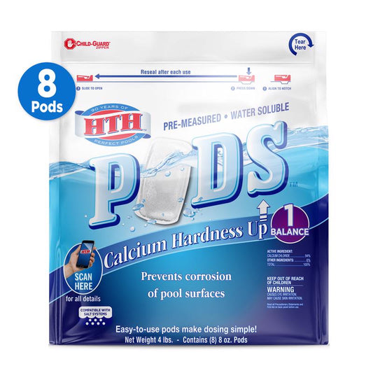 hth Pods Pods Calcium Hardness Increaser 4 lb (Pack of 3).