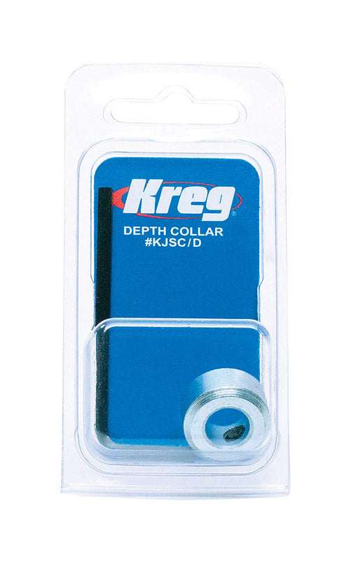 Kreg  3/8 in.  x 4 in. L Steel  Depth Collar  2 pk