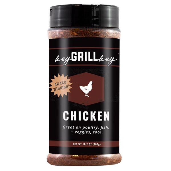 Hey Grill Hey - Sazonador para pollo sabroso, 10.7 oz