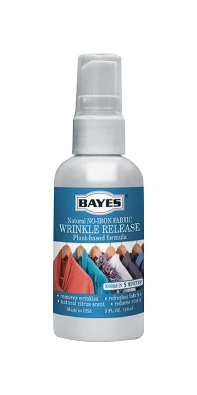 Bayes Citrus Scent Wrinkle Releaser Liquid 3 oz. (Pack of 12)