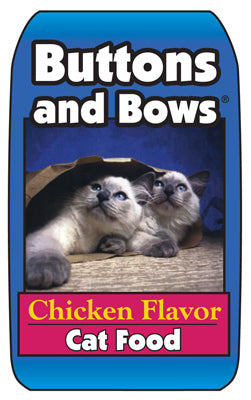 Buttons & Bows Chicken Flavor Cat Food, 20-Lbs.