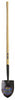 Jackson J-450 56 in. Steel Scoop Irrigation Shovel Wood Handle