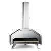 Ooni Pro 16 in. Charcoal/Wood Pellet Outdoor Pizza Oven Silver