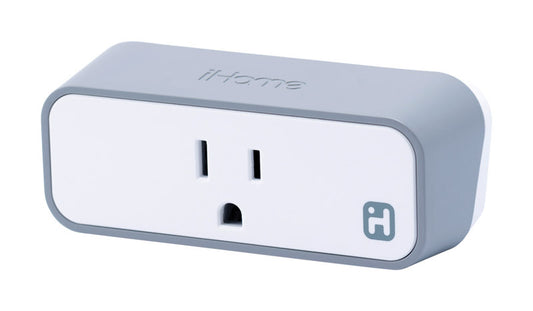 iHome Commercial, Light Industrial, Residential Plastic Smart Plug Non-NEMA Boxed