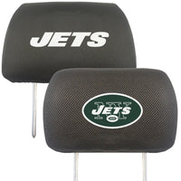 NFL - New York Jets  Embroidered Head Rest Cover Set - 2 Pieces