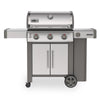 Weber Genesis II S-315 3 Burner Liquid Propane Grill Stainless Steel