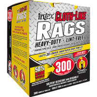 Intex Cloth-Like Fiber Blend 300-Count Wiping Rag 11 L x 10 W in.