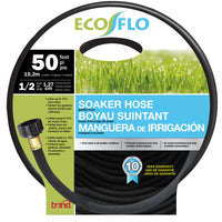 Bond Manufacturing Ecoflo 1/2 in. D X 50 ft. L Soaker Hose Black