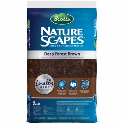 Scotts Nature Scapes Color Enhanced Mulch, 2 cu ft. (Pack of 60)