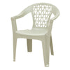 Adams Penza 1 person White Polypropylene Stackable Chair