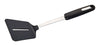 Good Cook  12-1/2 in. L Silver/Black  Stainless Steel  Turner/Spatula