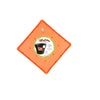 Bloem Ups A Daisy Orange Plastic 1 in. H Plant Insert 1 pk