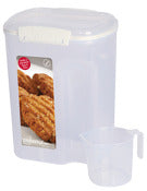 Sistema BPA Free Watertight 13.7 Cup Flour Container with Measuring Cup