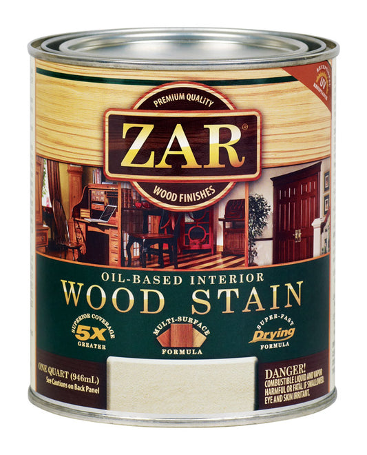 ZAR Semi-Transparent Tint Base Oil-Based Wood Stain 1 qt. (Pack of 4)
