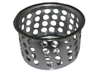 Chrome Plated,Crumb Cup Strainer, 1-1/2-Inch,Less Lift Post,Carded (Pack of 6)