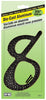 Hy-Ko 3-1/2 in. Black Aluminum Number 8 Nail-On 1 pc. (Pack of 10)