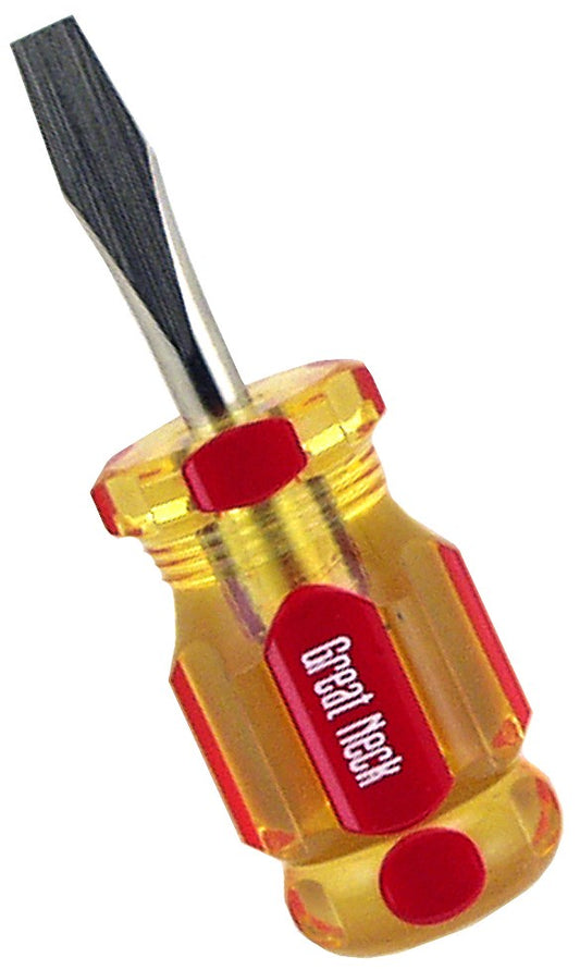 Great Neck G22C 1/4 X 1-1/2 Professional Round Shank Slotted Screwdriver