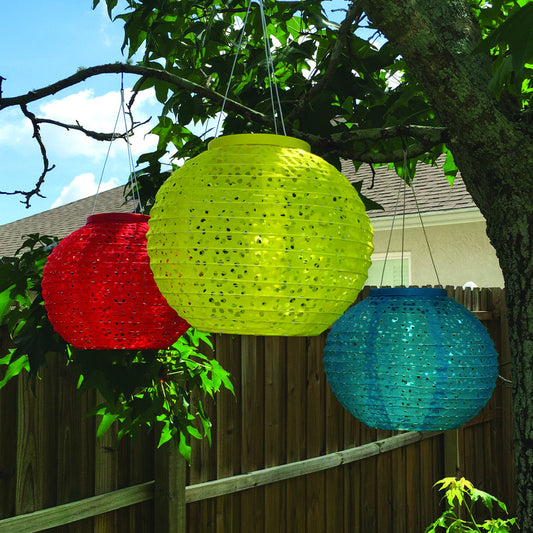 Smart Living Polyester Chinese Lantern Assorted (Pack of 12)