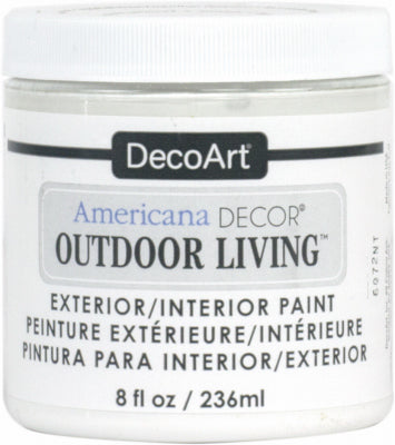Americana Decor Outdoor Living Craft Paint, Picket Fence, 8-oz.