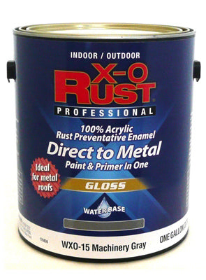 Rust Preventative Paint & Primer, Direct to Metal, Gloss Machinery Gray, Gallon (Pack of 2)