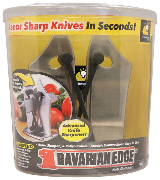 Bulbhead Bavarian Edge Kitchen Utensil Knife Sharpener Tungsten Carbide 1 pk