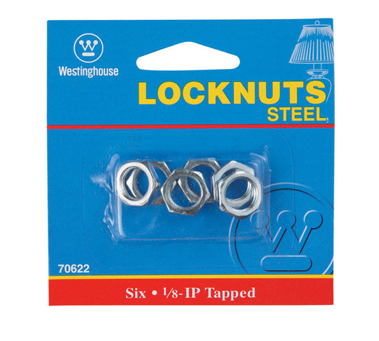 Westinghouse 7062200 Light Fixture Locknuts (Pack of 6).