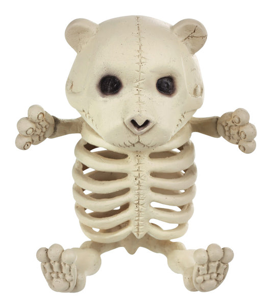 Seasons Skeleton Baby Bear Halloween Decoration 5.5 in. H x 4.625 in. W 1 pk (Pack of 12)