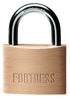 Master Lock Fortress 5.56 in. H X 2 in. W Aluminum 4-Pin Cylinder Padlock