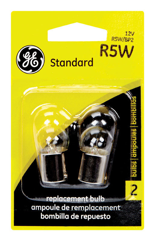 GE Automotive Bulb R5W/BP2 Clear 2 pk (Pack of 6)