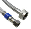 Lasco 3/8 in. Compression X 7/8 in. D Ballcock 9 in. Braided Stainless Steel Toilet Supply Line