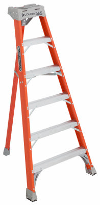 6-Ft. Tripod Step Ladder, Fiberglass, Type IA, 300-Lb. Duty Rating