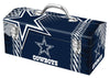 Sainty International Steel Dallas Cowboys Art Deco Tool Box 10 x 16.3 in.