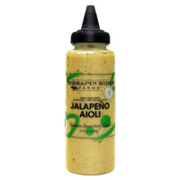 Terrapin Ridge Farms Jalapeno Aioli Squeez Garnishing Sauce 7.75 oz