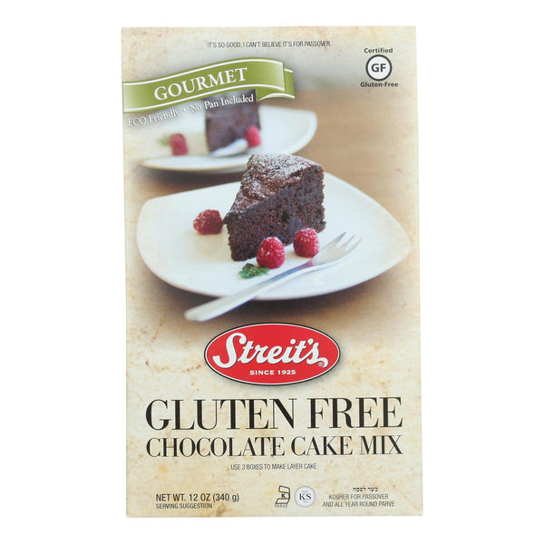 Streit's - Cake Chocolate Gluten Free - Case of 12-12 OZ (Pack of 12)