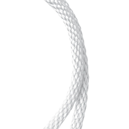 Lehigh Group SNR46 1/8" X 600' White Nylon Solid Braid Rope