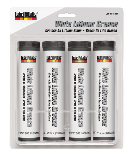 Lubrimatic White Lithium Grease 3 oz. Can (Pack of 12)