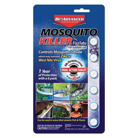 BioAdvanced Tablets Mosquito Larvae Control 6 pk