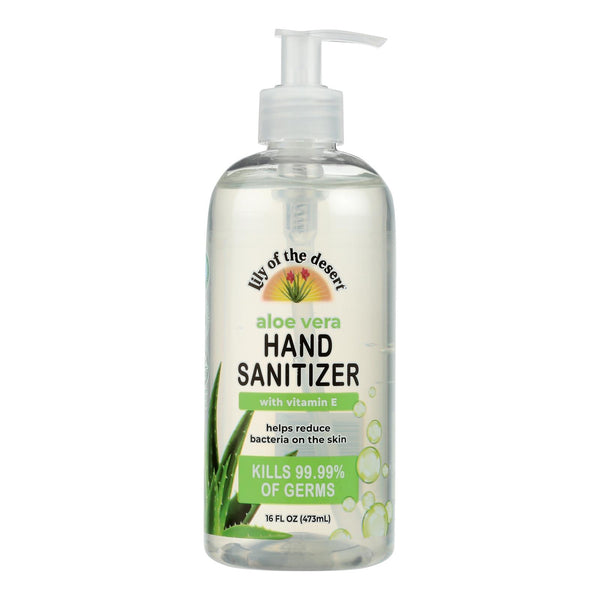 Lily Of The Desert - Desinfectante de manos con aloe vera - 1 unidad de 1 a 16 oz